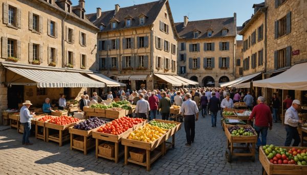 Le charme inattendu du marché de Bazas chaque samedi