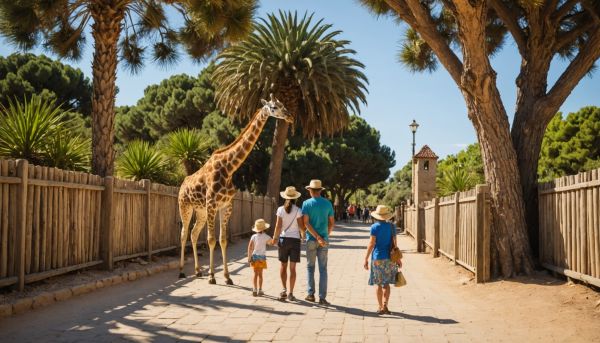Rencontrer les animaux du zoo à Argelès sur Mer