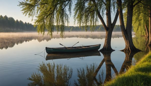 Un havre de paix au lac de Parentis